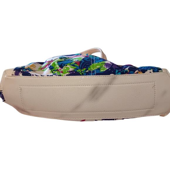 Wilsons Leather Retro Y2K Floral and Leather handbag - Picture 4 of 4